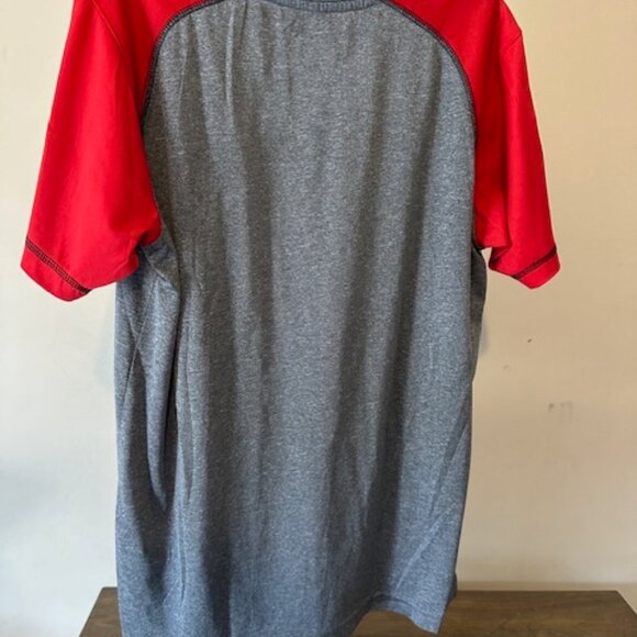 Proedge Huskers Gray and Red Shirt 8550 - Picture 2 of 5